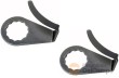 Blister 2 cuchillas sacalunas curva, u36