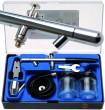 Estuche pistola aerografica de precision + 10 accesorios