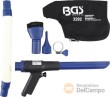 Pistola de soplar / aspirar neumática + 8 accesorios