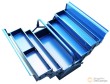 Caja de herramientas metalica de 5 huecos, 200 x 200 x 430 mm