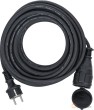 Cable alargador eléctrico de 20 m., 230 v. (3 x 1,5 mm2) - 16 a. - capacidad 3.000 w. - ip44
