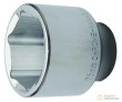 Vaso corto 1" hex. "protorque", 77 mm