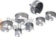Blister sierra de corona 7 pcs con broca centradora, ø 23 - 63 mm, profundidad 1", kraftmann