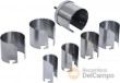 Blister sierra de corona 7 pcs con broca centradora, ø 26 - 63 mm, profundidad 2", kraftmann