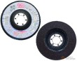 Disco de laminas abrasivas para acero inox., ø 115 x 22.2 mm, grano 120