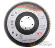 Disco de laminas abrasivas para acero inox., ø 115 x 22.2 mm, grano 60