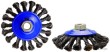 Cepillo de disco trenzado de ø 115 mm con vastago m14 x 2