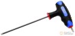 Llave acodada en "t" torx doble, t25 x 130 mm., con empuñadura