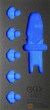 Bandeja 1/3 de polifoam vacia para GTi104027