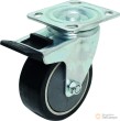 Rueda giratoria con freno de recambio para GTi104110, diametro 125 mm.