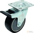 Rueda giratoria con freno de recambio para GTi104111, diametro 125 mm.