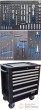 Carro portaherramientas 4102 de 7 cajones con 209 herramientas compuesto por para GTi104036+para GTi104082+para GTi104046+para GTi104042