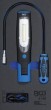 Bandeja 1/3 de polifoam con lampara de taller articulada led cob de 400 lumens + 120 lumens y recogedor magnetico con luz led 600 mm x 1,5 kgs + cable cargador