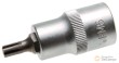 Vaso corto 1/2" punta ribe, r6 x 55 mm