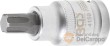 Vaso corto 1/2" con punta ribe r10 x 54 mm., especifico de sustitución del tornillo de fijación de regulador arbol de levas de motor inyección directa vag ( 4 cil. - 2.0 l..)