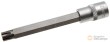 Vaso corto 1/2" punta ribe, r12 x 140 mm