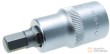 Vaso corto 1/2" punta allen, h8 x 53 mm.