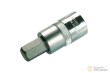 Vaso corto 1/2" punta allen, h12 x 53 mm.