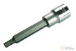 Vaso corto 1/2" punta allen, h6 x 100 mm.