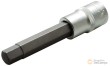 Vaso corto 1/2" punta allen, h11 x 100 mm