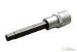 Vaso corto 1/2" punta allen, h9 x 100 mm