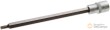 Vaso corto 1/2" punta allen, h5 x 200 mm.