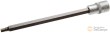 Vaso corto 1/2" punta allen, h6 x 200 mm.