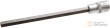 Vaso corto 1/2" punta allen, h10 x 200 mm.