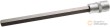 Vaso corto 1/2" punta allen, h12 x 200 mm.