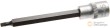 Vaso corto 1/2" punta xzn, m5 x 140 mm.
