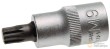 Vaso corto 1/2" punta xzn, m9 x 55 mm