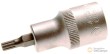 Vaso corto 1/2" punta xzn, m5 x 53 mm