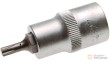 Vaso corto 1/2" punta torx, t27 x 53 mm