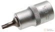 Vaso corto 1/2" punta torx, t25 x 53 mm