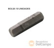 Bolsa 10 puntas allen 5/16", h8 x 30 mm