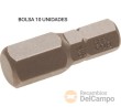Bolsa 10 puntas allen 5/16", h10 x 30 mm