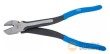 Alicate de corte diagonal de impacto, 280 mm., mango antideslizante azul