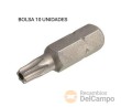 Bolsa 10 puntas torx inviolable 5/16", t27h x 30 mm