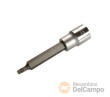 Vaso corto 1/2" punta torx, t27 x 100 mm