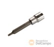 Vaso corto 1/2" punta torx, t25 x 100 mm