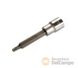 Vaso corto 1/2" punta torx, t30 x 100 mm