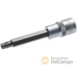 Vaso corto 1/2" punta torx, t45 x 100 mm