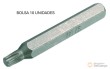 Bolsa 10 puntas torx 10 mm, t40 x 75 mm