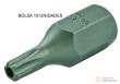 Bolsa 10 puntas torx inviolable 10 mm, t27h x 30 mm