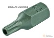 Bolsa 10 puntas torx inviolable 10 mm, t30h x 30 mm