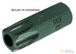 Bolsa 10 puntas torx inviolable 10 mm, t55h x 30 mm