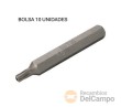 Bolsa 10 puntas torx inviolable 10 mm, t30h x 75 mm