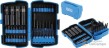 Estuche 42 pcs, 1/4" (40 puntas 1/4" planas/ph/allen/torx/ cuadrada/vaso hex. + 2 adaptadores 1/4" para taladro)