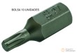 Bolsa 10 puntas torx 10 mm, t27 x 30 mm