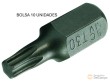 Bolsa 10 puntas torx 10 mm, t30 x 30 mm